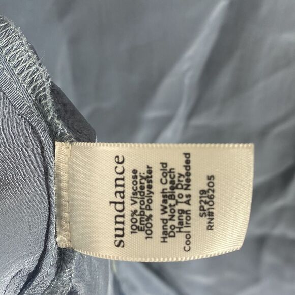 Sundance women’s small silk feel southwestern embroidered shift dress - Picture 8 of 8